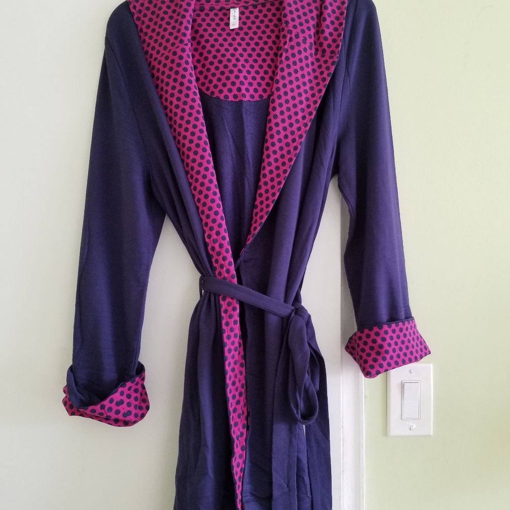 Splendid Hooded Sleep Robe Size M - Picture 3 of 8